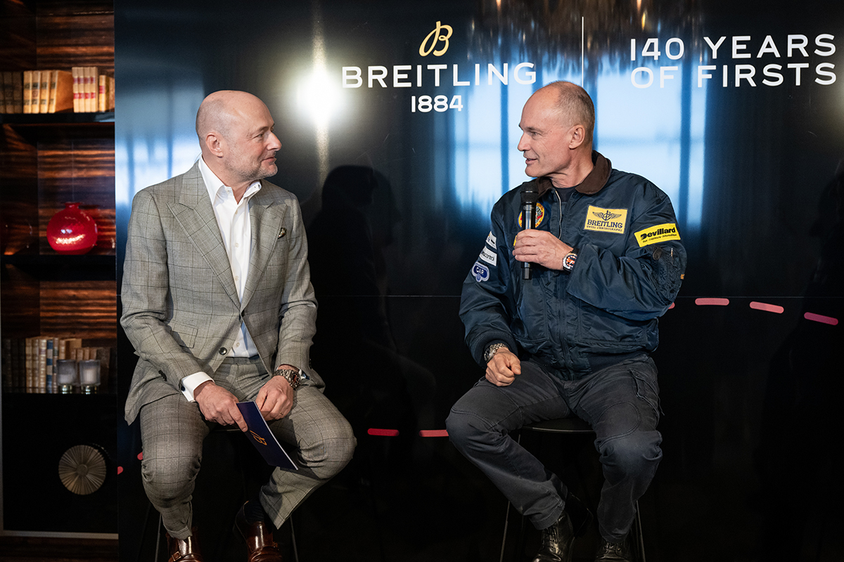 Cortina Watch Bertrand Piccard Breitling Ceo Georges Kern Partnership Climate Impulse Feature