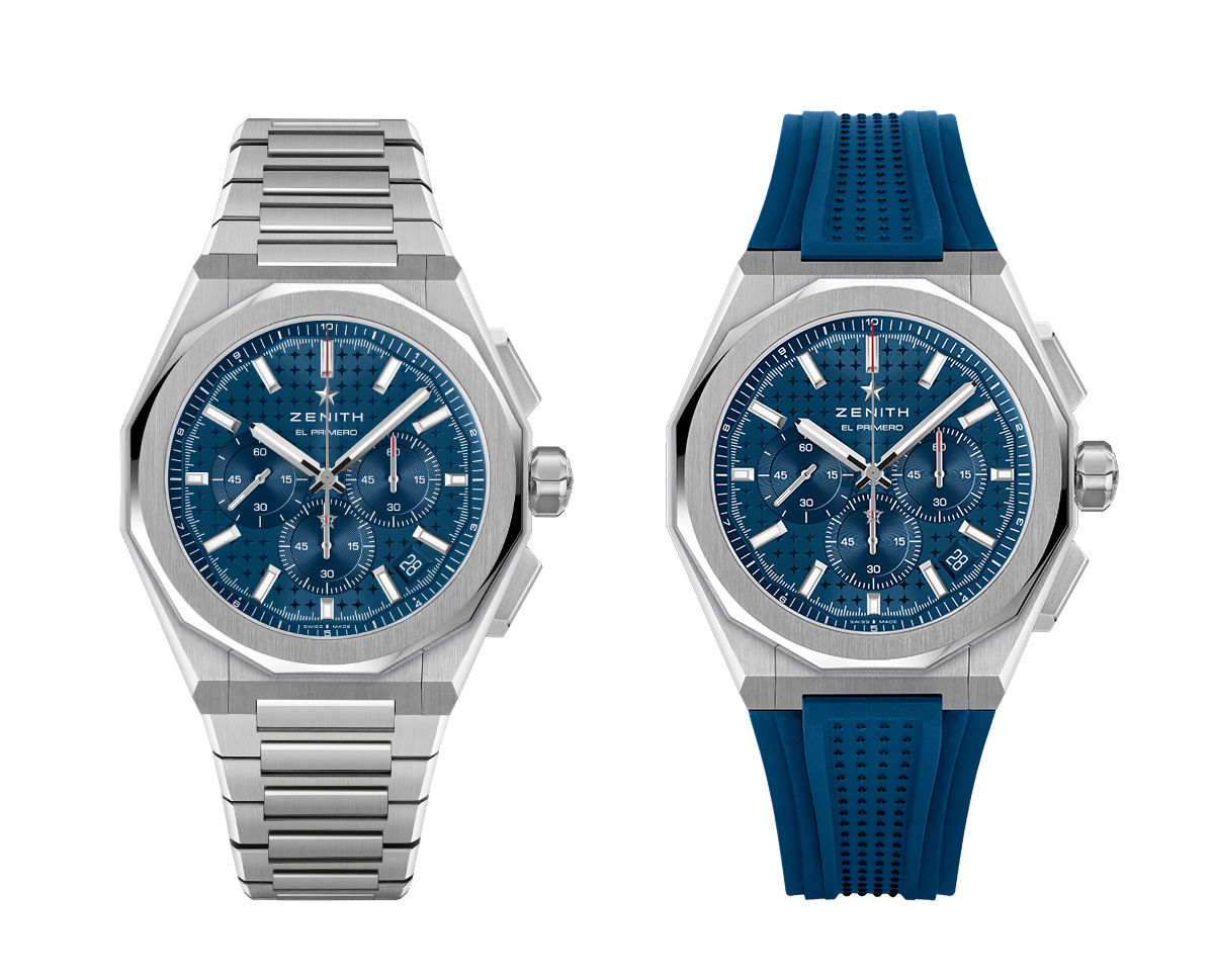 Cortina-Watch-Zenith-Defy-Skyline-Chronograph-blue-strap