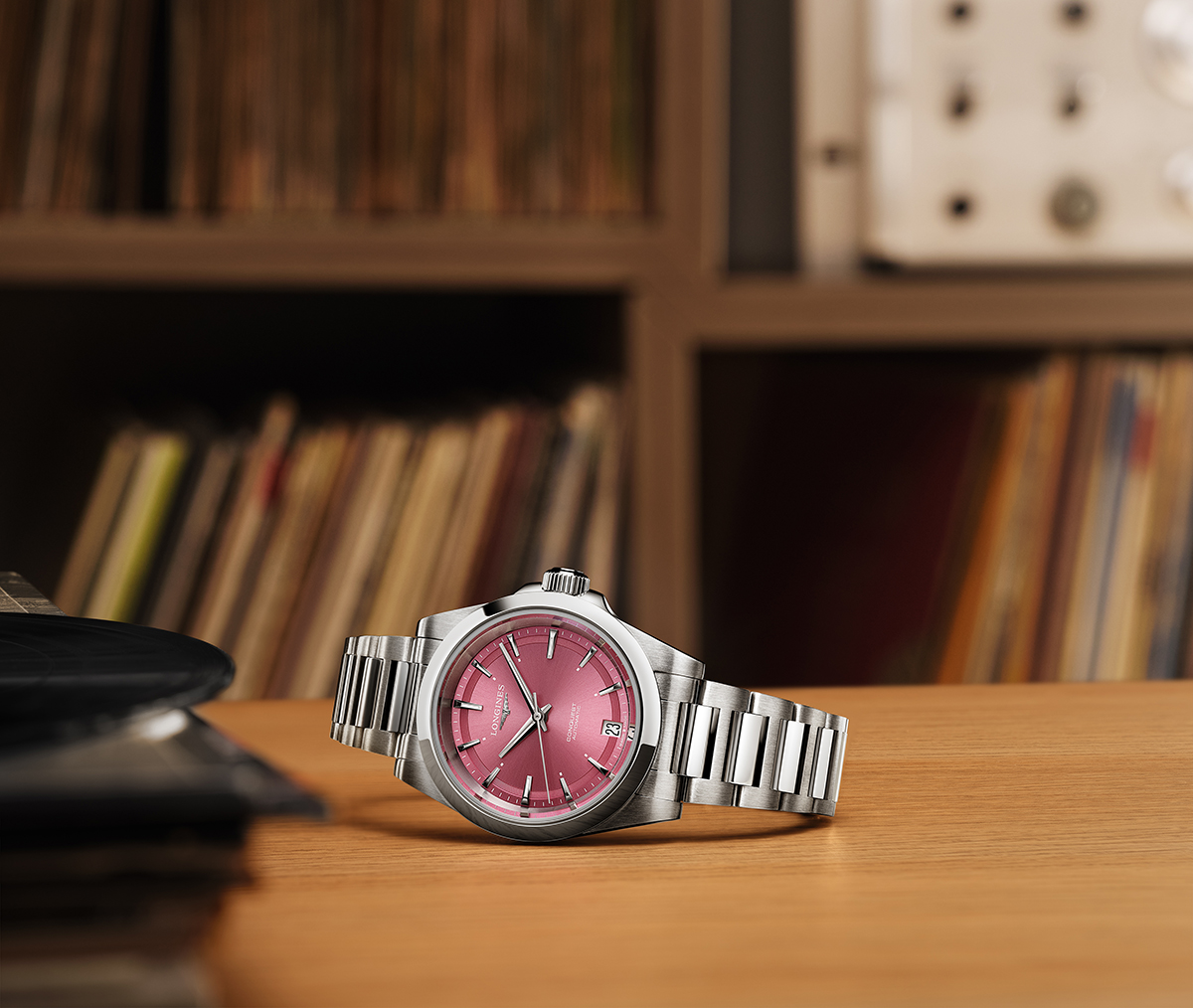 Cortina-Watch-Longines-Conquest-collection-pink-dial