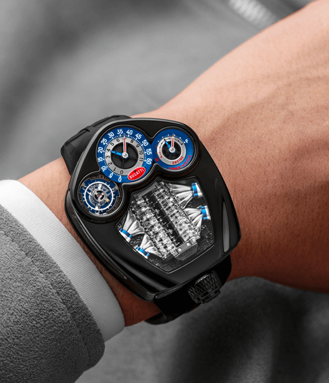 Jacob Co. Bugatti Tourbillon Cortina Watch