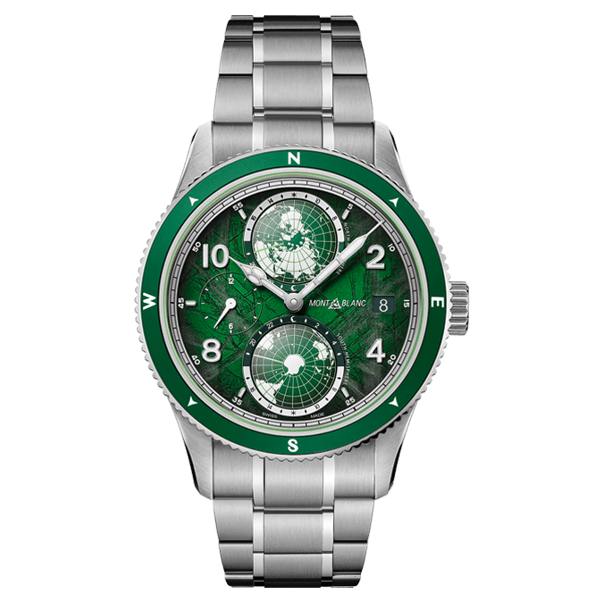 Montblanc watch green best sale