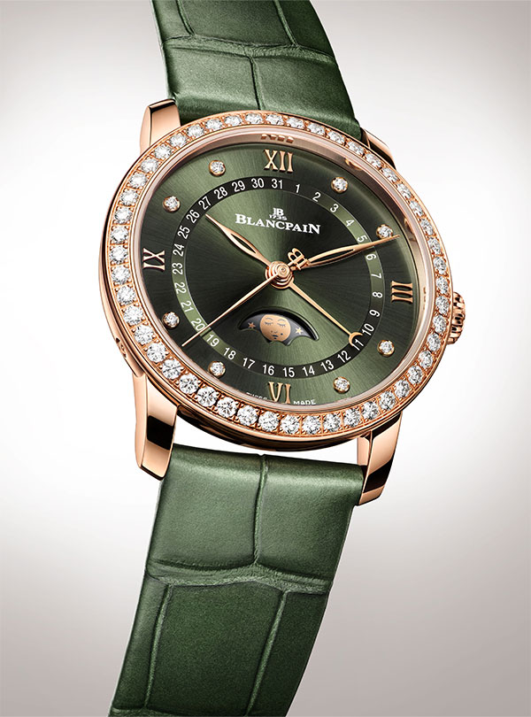 Cortina Watch Blancpain Villeret Quantieme Phases De Lune Collection