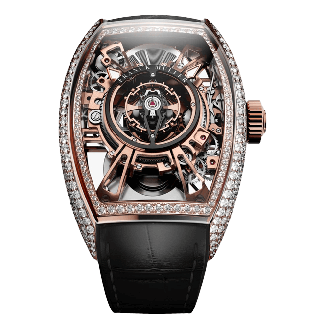 Franck Muller_Curvex CX Grand Central Tourbillon_CX 36 T CTR SQT D LD 5N SKELETON_Cortina Watch