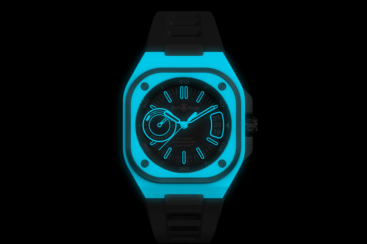 Bell Ross Br X5 Blue Lum Cortina Watch Featured Image