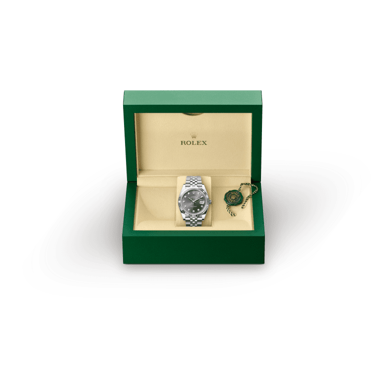 Rolex Datejust in Rolesor Putih - kombinasi Oystersteel dan emas putih, M126334-0006 - Cortina Watch Malaysia