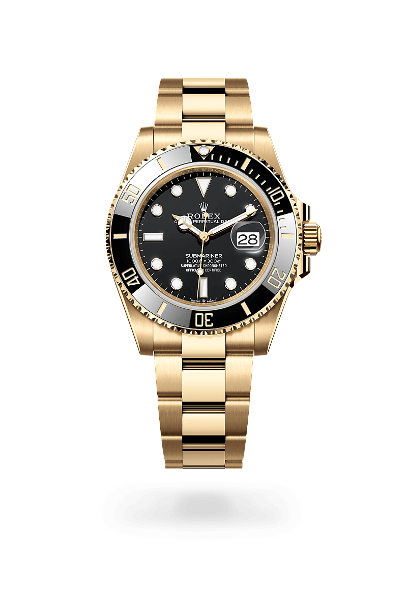 rolex Submariner in Emas kuning 18 karat, M126618LN-0002 - Cortina Watch Malaysia