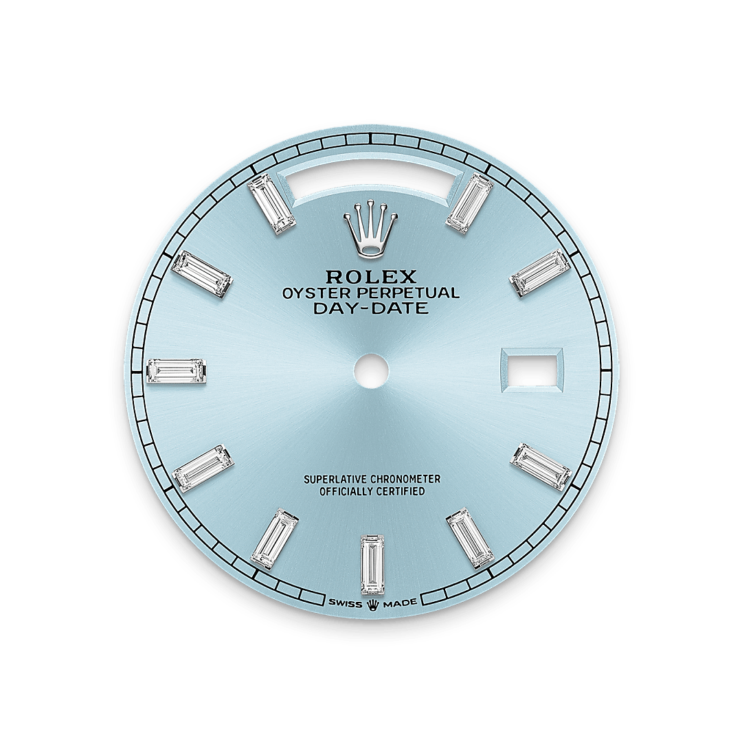 Rolex Day-Date in Platinum, M128396TBR-0003 - Cortina Watch Malaysia