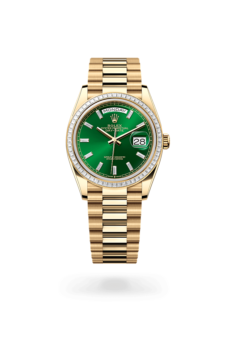 Rolex Day-Date in Emas kuning 18 karat, M128398TBR-0035 - Cortina Watch Malaysia