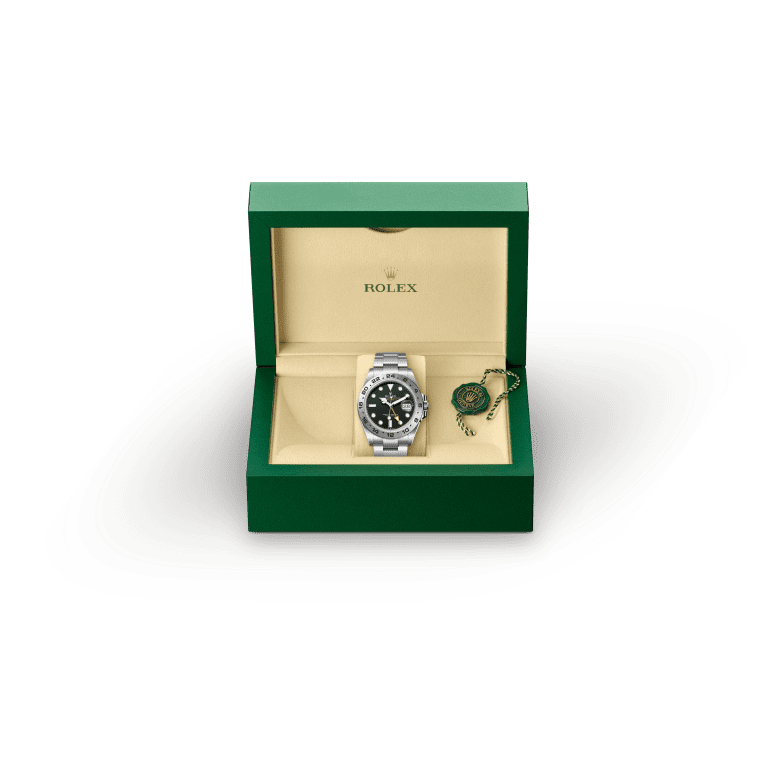 Rolex Explorer in Oystersteel, M226570-0002 - Cortina Watch Malaysia