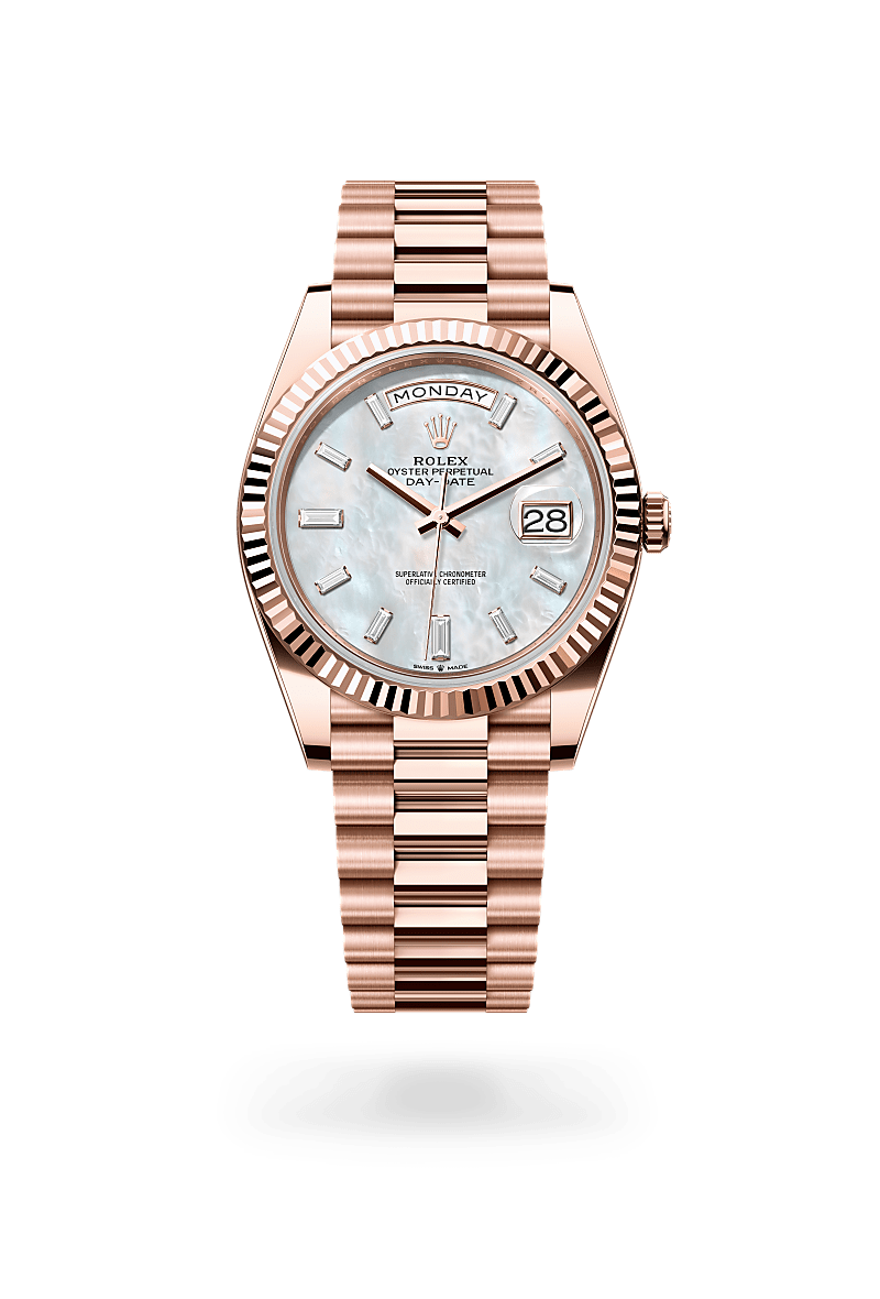 Rolex Day-Date in Emas Everose 18 karat, M228235-0056 - Cortina Watch Malaysia