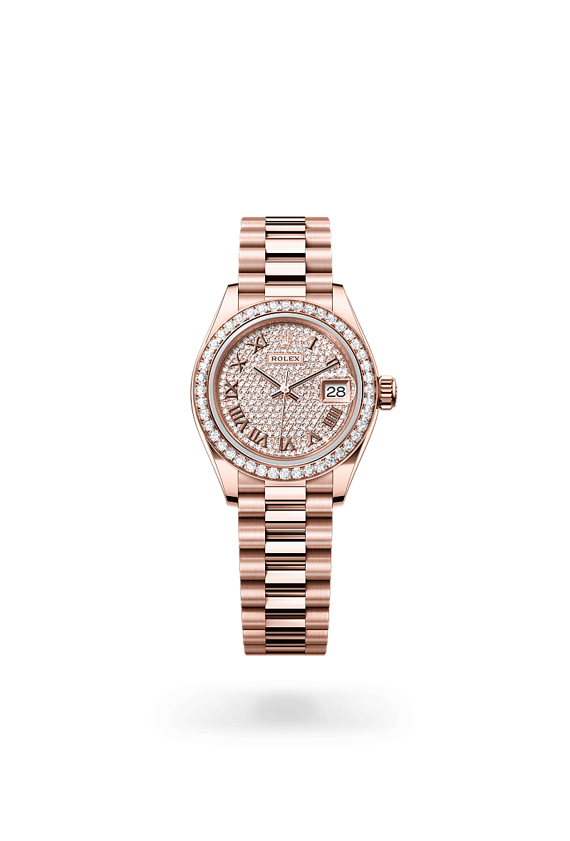 Rolex Lady-Datejust in Emas Everose 18 karat, M279135RBR-0021 - Cortina Watch Malaysia