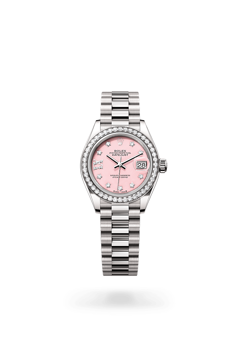 Rolex Lady-Datejust in 18 ct white gold, M279139RBR-0002 - Cortina Watch Malaysia