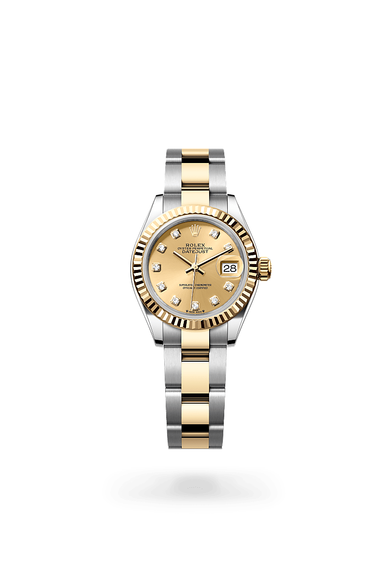 Rolex Lady-Datejust in Yellow Rolesor - combination of Oystersteel and yellow gold, M279173-0012 - Cortina Watch Malaysia