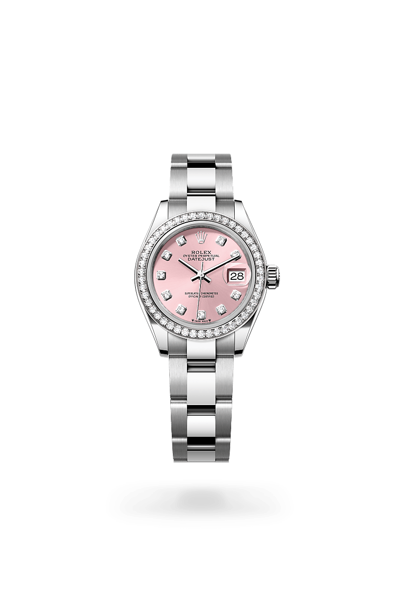 Rolex Lady-Datejust in White Rolesor - combination of Oystersteel and white gold, M279384RBR-0004 - Cortina Watch Malaysia