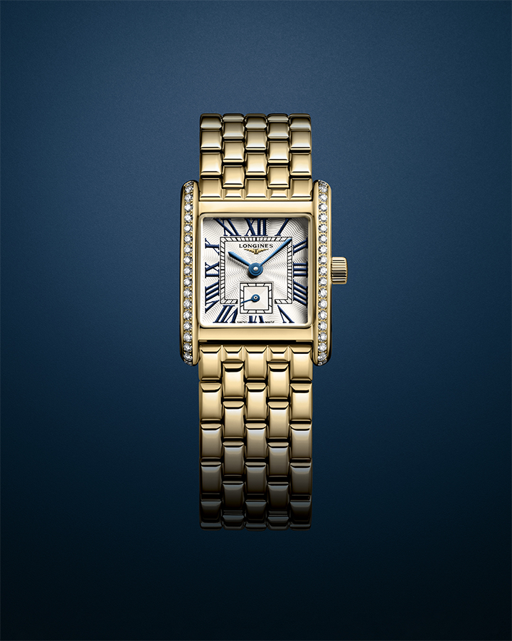 The Longines Mini DolceVita Goes Gold-2-Cortina Watch