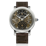 Bovet Recital 21 Brown Sapphire Dial Titanium Cortina Watch 150x150