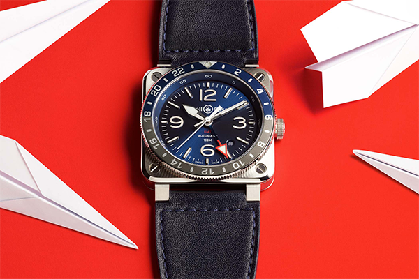 Bell-Ross-BR 03-93 GMT Blue-Cortina Watch