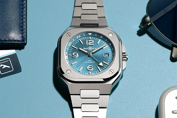 Bell-Ross-BR 05 GMT Sky Blue-Cortina Watch