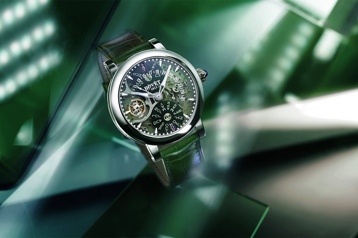 Bovet Recital 21 Green Cortina Watch