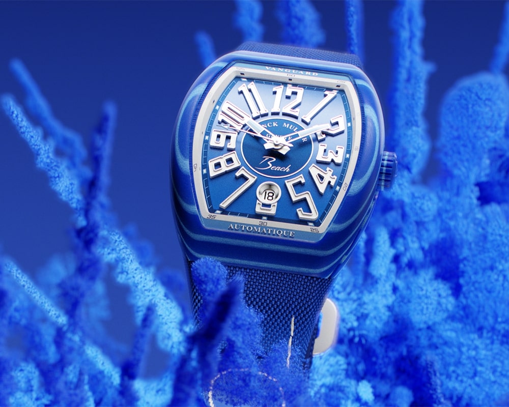 Franck Muller_Vanguard Beach_Cortina Watch - blue