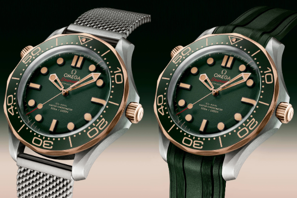 OMEGA Seamaster Diver 300M in Titanium and Bronze Gold-Cortina Watch