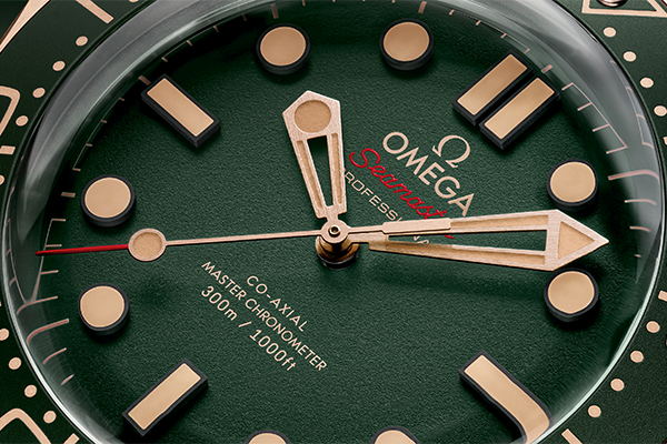 OMEGA Seamaster Diver 300M in Titanium and Bronze Gold-front-Cortina Watch