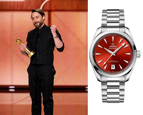 Cortina-Watch-Omega-Golden-Globes-2025-Kieran-Culkin-Ref-220.10.38.20.13.003