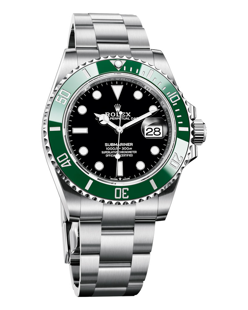 Go Green With The New Rolex Oyster Perpetual Submariner Date