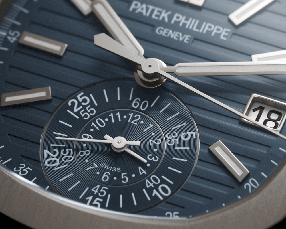 Patek Philippe Nautilus Ref. 5980 60g 001 Cortina Watch Close Up