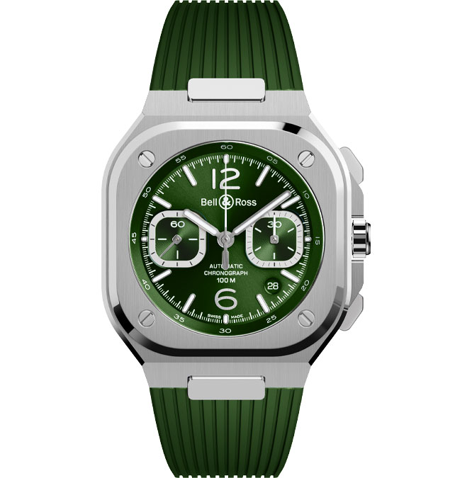 Br05 Chrono Green Rubber