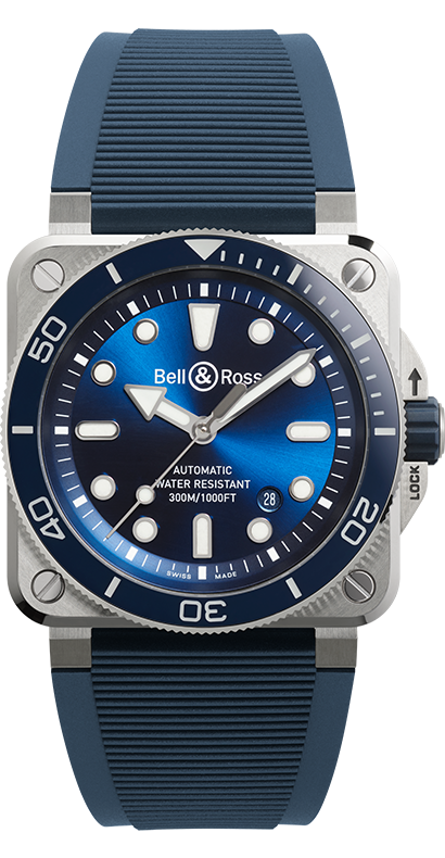 Bell and ross diver blue online