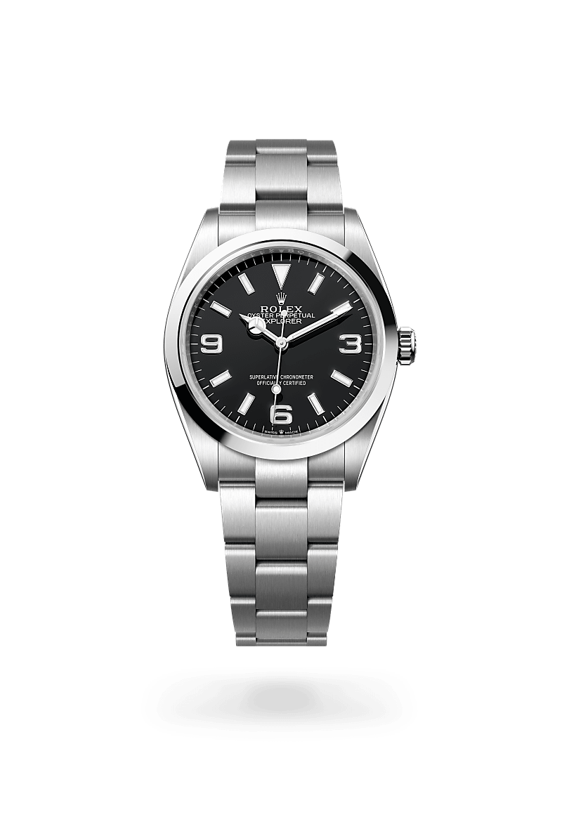 rolex Explorer in Oystersteel, M124270-0001 - Cortina Watch Thailand