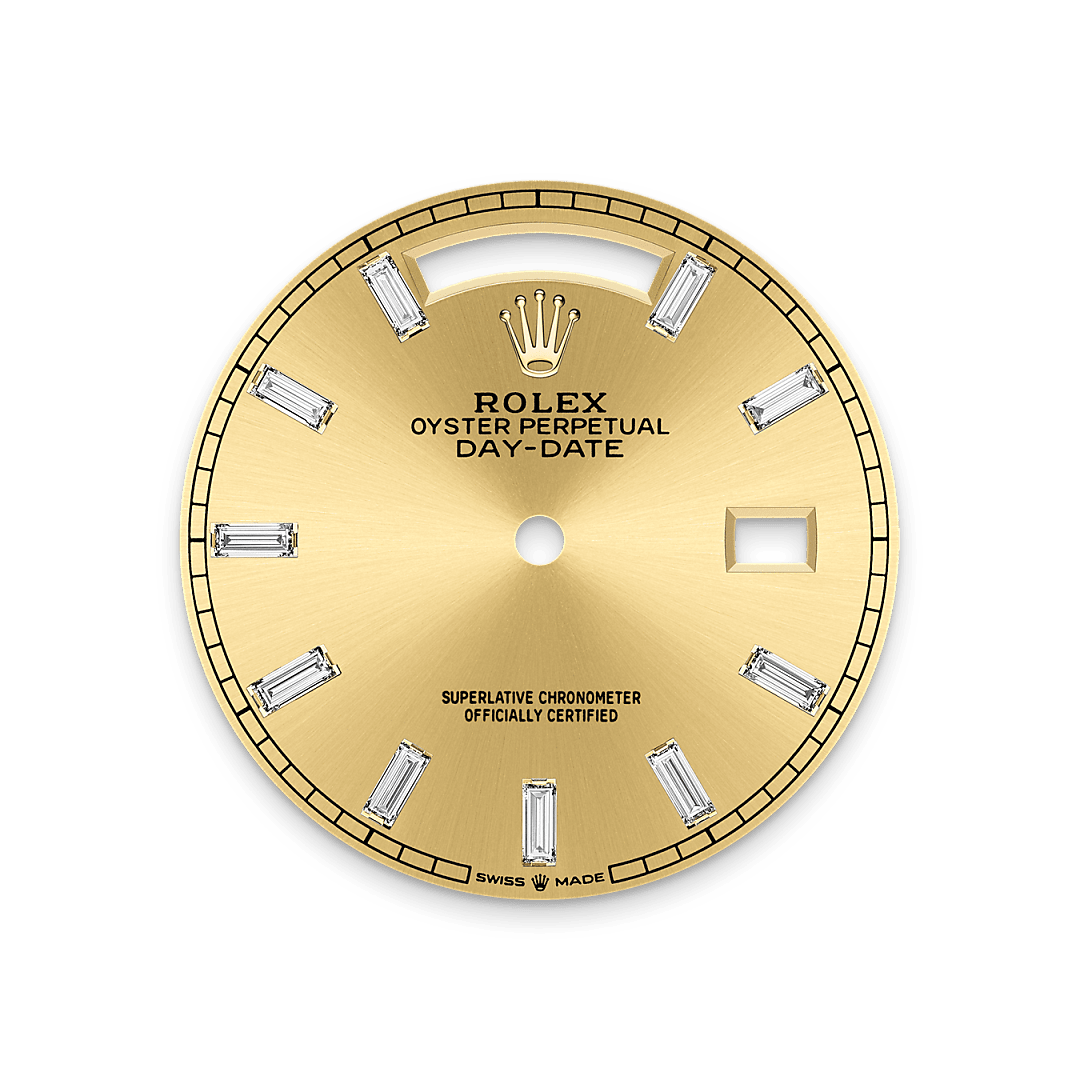 Rolex Day-Date in 18 ct yellow gold, M128398TBR-0037 - Cortina Watch Thailand