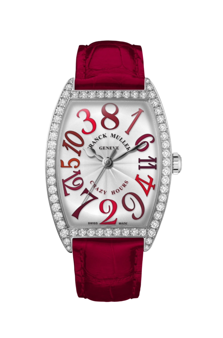 Franck Muller Color Tones Crazy Hours Collection - red