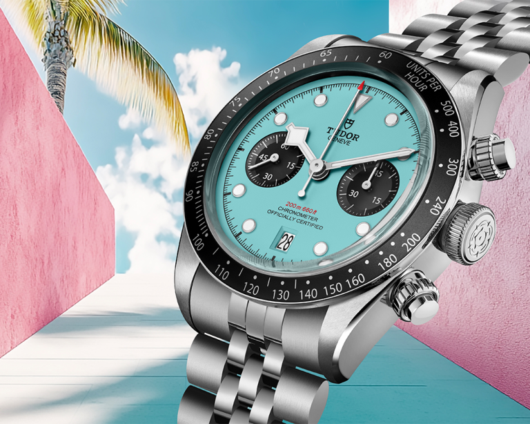 TUDOR_Black-Bay-Chrono-Flamingo-Blue_Cortina-Watch-closeup