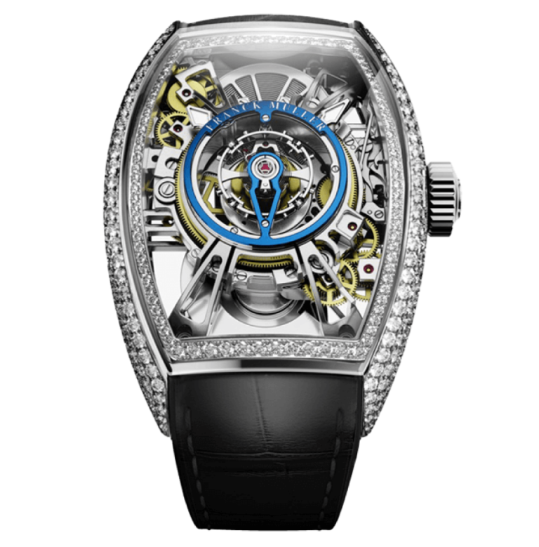 Franck Muller Curvex Cx Grand Central Tourbillon Cx 36 T Ctr Sqt D Ld Og Skeleton Cortina Watch 768x779