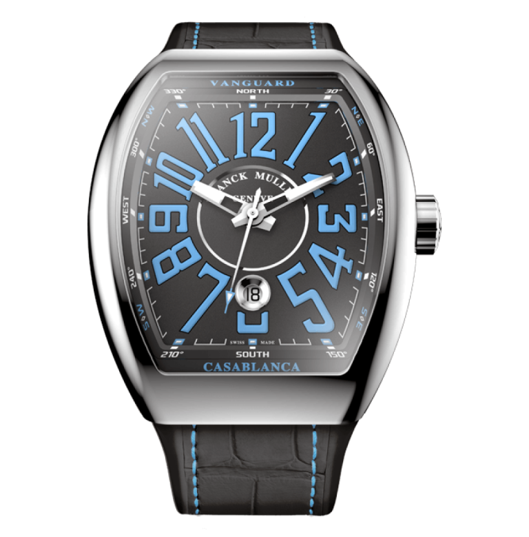 Franck Muller Vanguard Casablanca V 41 Sc Dt Casa Ac Casa Blk Blue Nr Cortina Watch 768x779