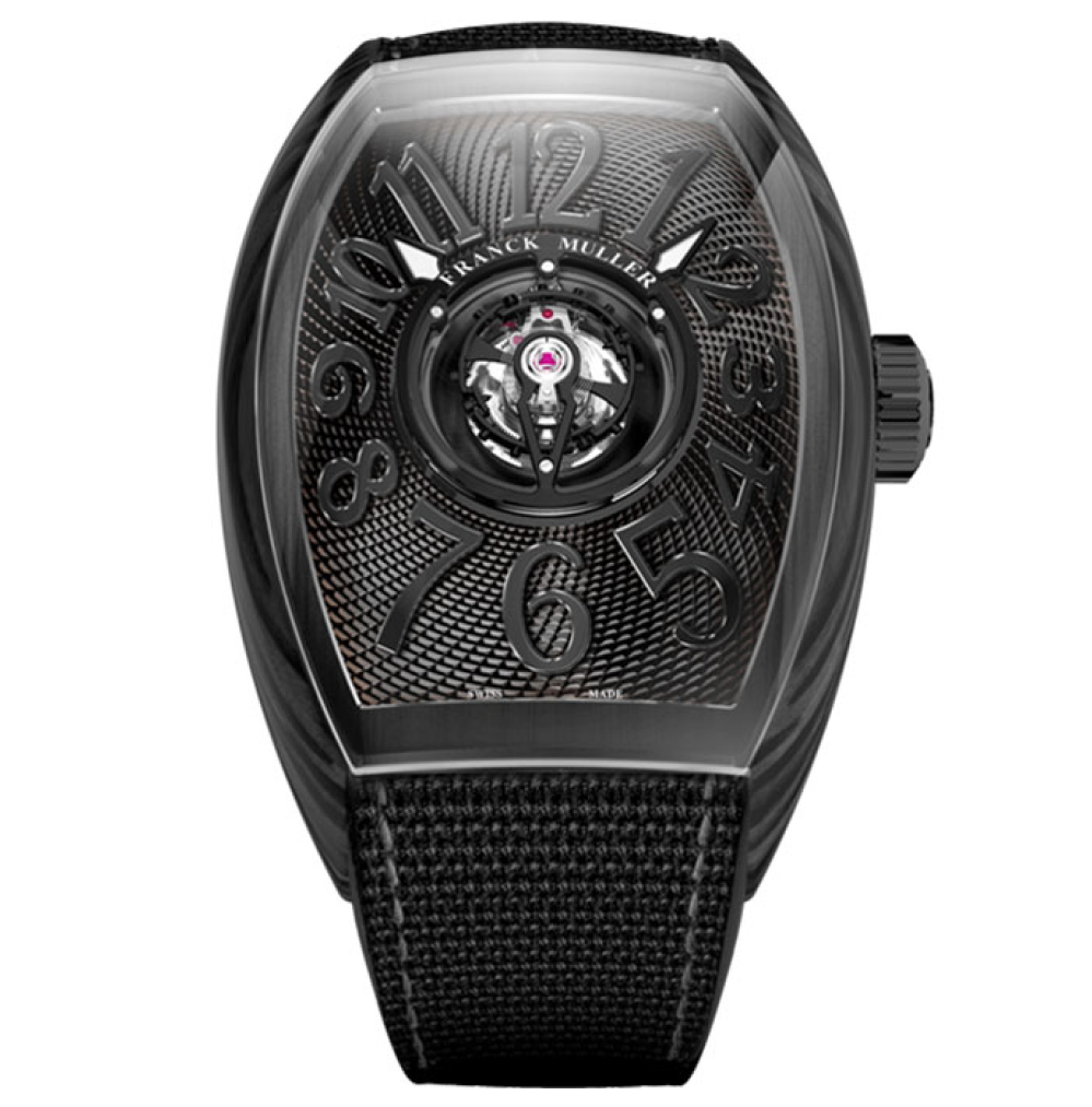 Franck Muller Grand Central Tourbillon Cx 36 T Ctr Carbon Tt Nr Br