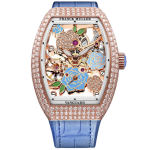 Franck Muller Vanguard Rose Skeleton Bl V32 S6 Sqt Rose D 2ro Cd 5n 150x150