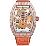 Franck Muller Vanguard Rose Skeleton Or V32 S6 Sqt Rose D 2ro Cd 5n 150x150