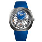 H. Moser Cie. Streamliner Cylindrical Tourbillon Alpine 6811 1200 Cortina Watch 150x150