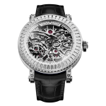 Franck Muller Round Skeleton Baguette 31 7031 B S6 Sqt Bagu Og Cortina Watch 150x150