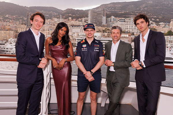 F1 Grand Prix Louis Vuitton trophy case on May 21, 2021 in Monaco
