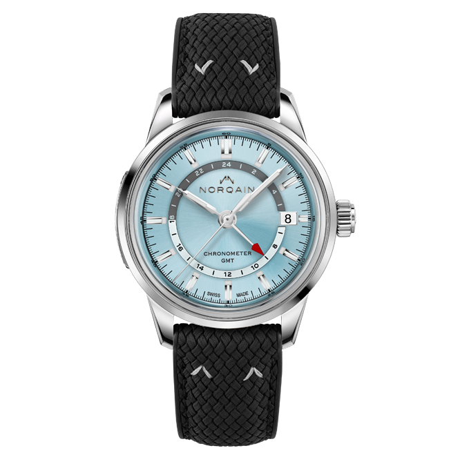 NORQAIN_Freedom 60 GMT Ice Blue 40mm_NN2100SG-IA211-20BPR.18S_Cortina Watch