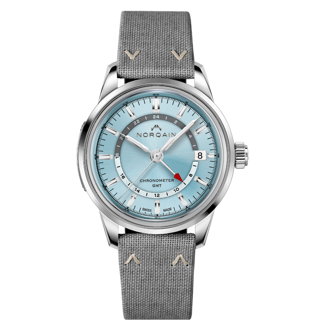 NORQAIN_Freedom 60 GMT Ice Blue 40mm_NN2100SG-IA211-20GNT.18S_Cortina Watch