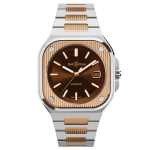 Bell Ross Br 05 Artline Steel Gold Cortina Watch 150x150