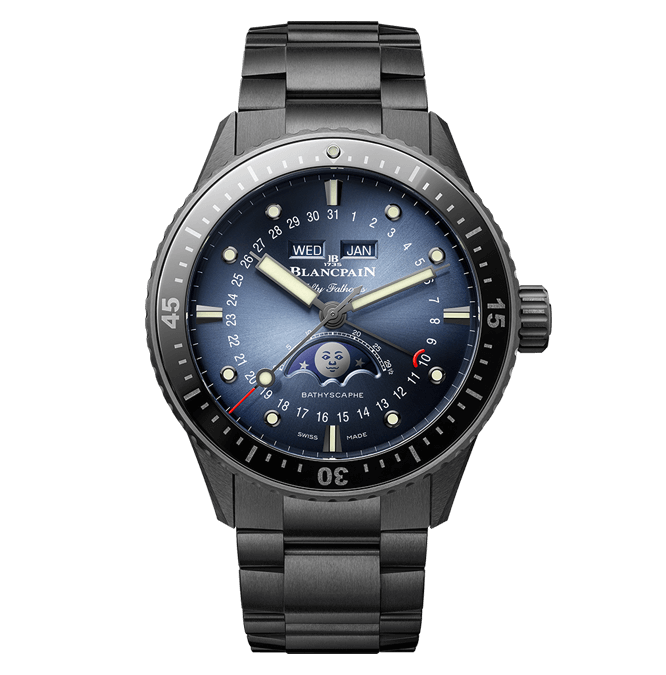 Blancpain_Bathyscaphe Quantième Complet_5054 0140 01S_Cortina Watch