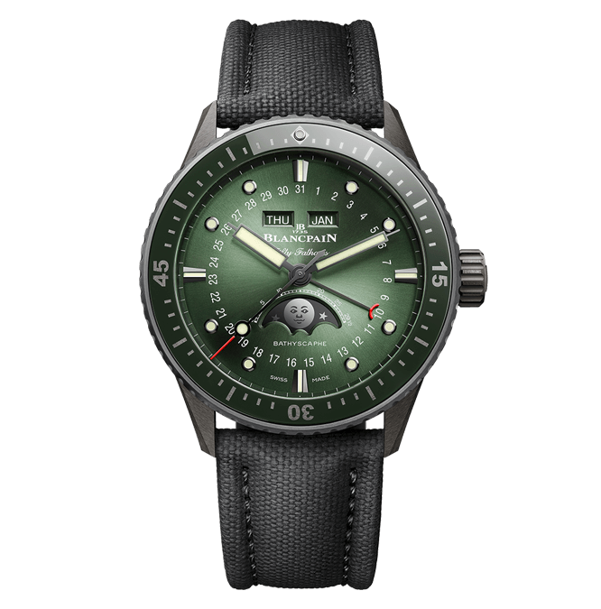 Blancpain_Bathyscaphe Quantième Complet_5054 0153 B52A_Cortina Watch