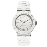 Bvlgari Bvlgari Aluminium White Automatic Cortina Watch Frontal 150x150