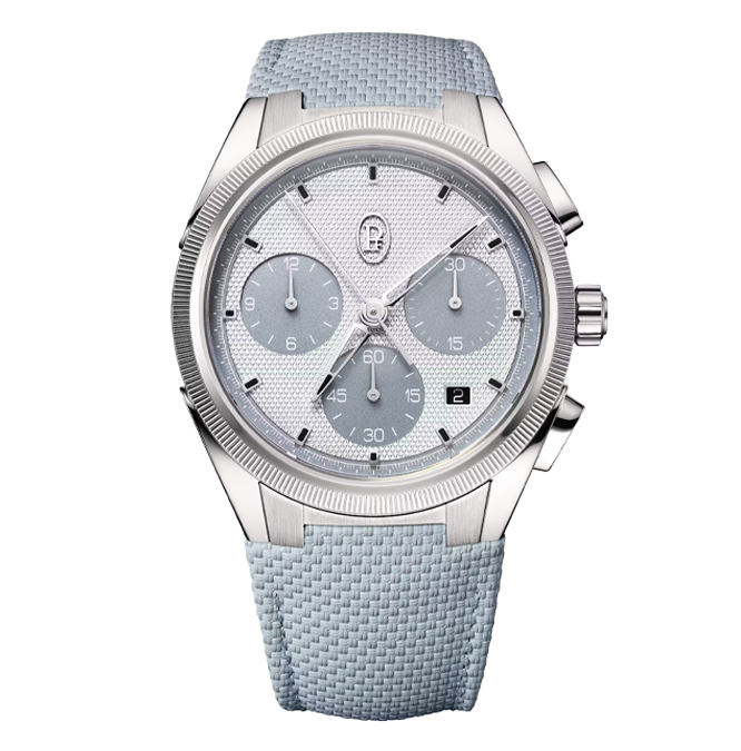 Parmigiani Fleurier_Tonda PF Sport Chronograph Arctic Grey_Cortina Watch - frontal